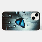 Waar regen vleugels ontmoet Case-Mate iPhone case (Achterkant (horizontaal))