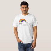 Waar regenbogen afkomstig zijn van t-shirts (Voorkant volledig)