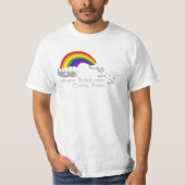 Waar regenbogen afkomstig zijn van t-shirts (Voorkant)