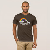 Waar regenbogen afkomstig zijn van t-shirts (Voorkant volledig)