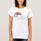 Waar regenbogen vandaan komen t-shirt (Voorkant)