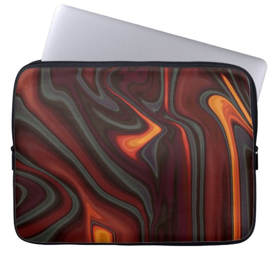 Waar rook is laptop sleeve (Voorkant)