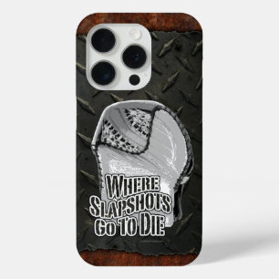 Waar Slapshots gaan sterven (Hockey) iPhone 15 Pro Case