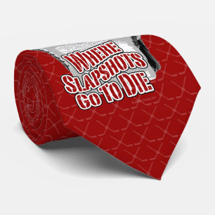 Waar Slapshots gaan sterven (Hockey) Stropdas