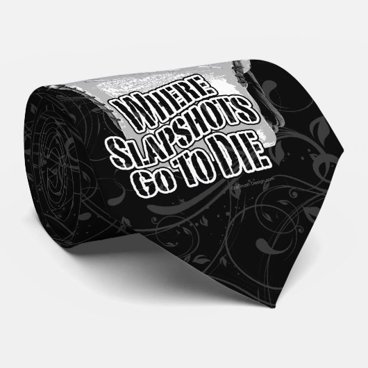 Waar Slapshots naar het Stropdas van de doodsdood  (Opgerold)