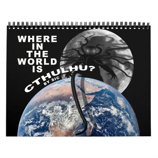 Waar ter wereld is Cthulhu? Kalender (Hoes)