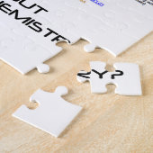 Waar ter wereld zou je biologisch chemie zijn? legpuzzel (Zijkant)