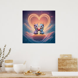 Waar twee zielen voor altijd kiezen poster