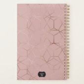 Waar u leiding geeft aan vrouwen Roos Gold Planner (Achterkant)
