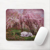 Waar Unicorns Dream Mousepad Muismat (Met muis)