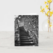 Waar uw stappen blanco leiden kaart (Gele Bloem)