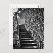 Waar uw stappen leiden tot briefkaart (Voorkant / Achterkant)