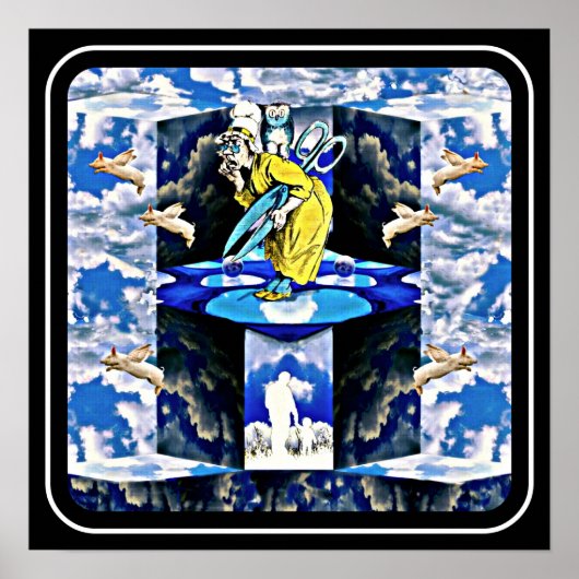 Waar varkens poster vaten door Whimzwhirled (Voorkant)