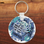 "Waar verliet Yami me nu?" keychan Sleutelhanger (Voorkant)