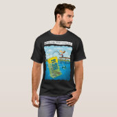 Waar vissticks vandaan komen. t-shirt (Voorkant volledig)