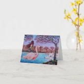 Waar voor kunst thou? notecard kaart (Gele Bloem)