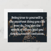 Waar voor uw eigen offerte briefkaart (Voorkant / Achterkant)