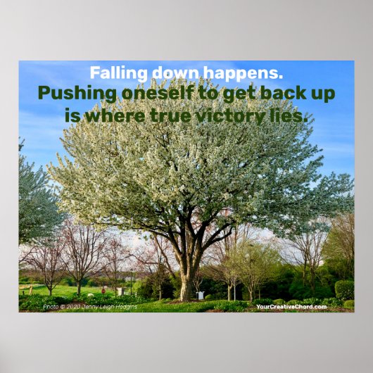 Waar waar de ware overwinning leeft. poster (Voorkant)