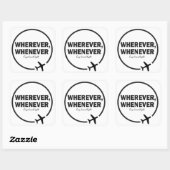 Waar, Wanneer Stickers (Blad van 6) (Vel)