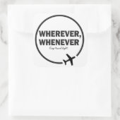 Waar, Wanneer Stickers (Blad van 6) (Tas)