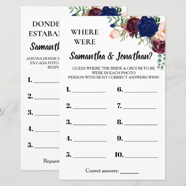 Waar waren de vrijgezellenfeesten van het engels s (Voorkant / Achterkant)