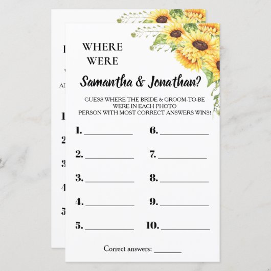 Waar waren de vrijgezellenfeesten van het engels s (Voorkant / Achterkant)