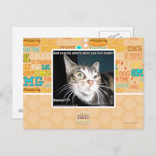 Waar waren jullie? briefkaart (Voorkant / Achterkant)