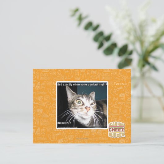 Waar waren jullie? briefkaart (Staand voorkant)