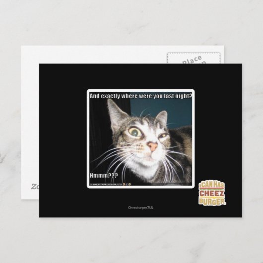 Waar waren jullie? briefkaart (Voorkant / Achterkant)