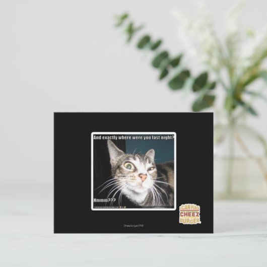 Waar waren jullie? briefkaart (Staand voorkant)