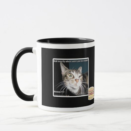 Waar waren jullie? mok (Links)