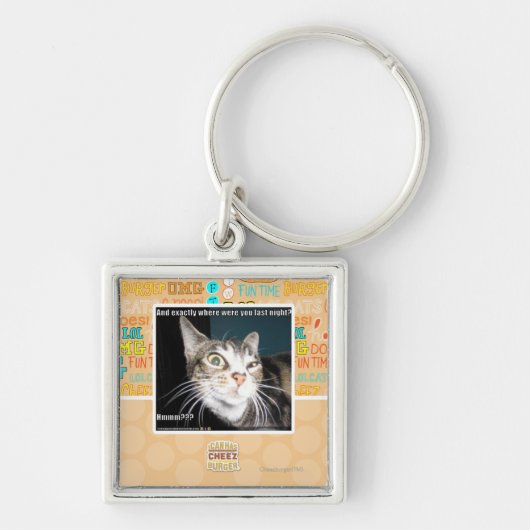 Waar waren jullie? sleutelhanger (Voorkant)