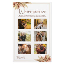 Waar waren we Game Herfst Pampas Grass Couple Foto