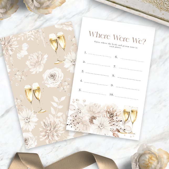 Waar waren we spel (Pearls and Prosecco Where Were We Game
)