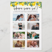 Waar Waren We Spel Lemon Citrus 8 Paar Foto's (Voorkant)