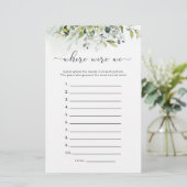 Waar waren we vrijgezellenfeest? (Staand voorkant)