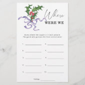 Waar waren we vrijgezellenfeest spel (Voorkant)