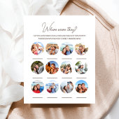 Waar waren ze 12 foto bruiloft Verloving spel