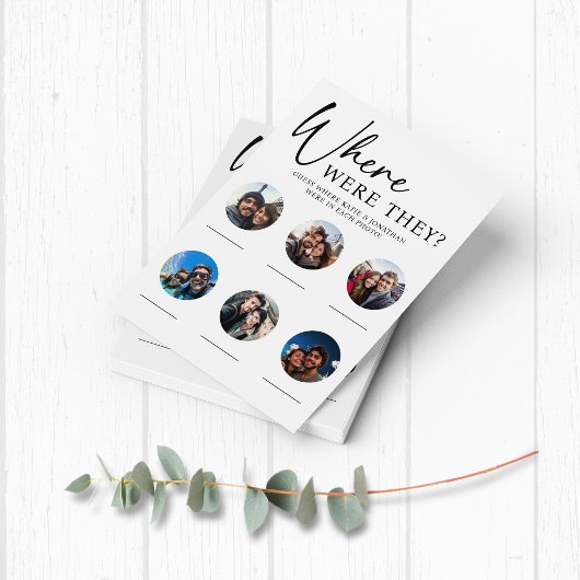 Waar waren ze bruiloft verloving partij spel