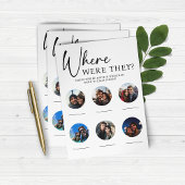 Waar waren ze bruiloft verloving partij spel