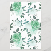 Waar waren ze GreenRoses Bruidsaandachtigheidsspel Flyer (Achterkant)