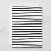 Waar waren ze Photo Hand getrokken golvende bruids Kaart (Achterkant)