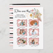 Waar waren ze Photo Scooped Up Bruids spel Kaart (Voorkant / Achterkant)