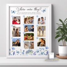 Waar waren ze spel 10 Foto Blauwe Wildbloem