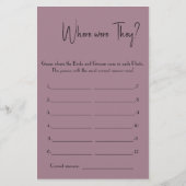 Waar waren ze? Vrijgezellenfeest Game Kaart Flyer (Voorkant)