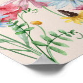 Waar waren ze Vrijgezellenfeest van de wilde bloem Poster (Hoek)