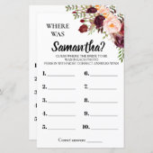 Waar was haar vrijgezellenfeest engels spaans spel (Voorkant / Achterkant)