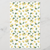 Waar was haar Vrijgezellenfeest Game-kaart? Flyer (Achterkant)