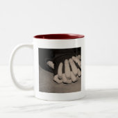 Waar was je liefdesMok? Tweekleurige Koffiemok (Links)