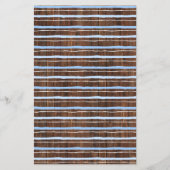 Waar was ze AA Cowboy Baby shower Game Kaart (Achterkant)